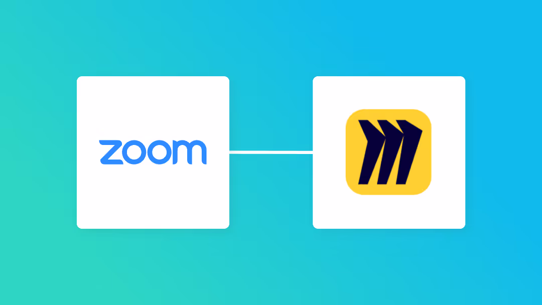 To integrate Zoom and Miro, and create a new board in Miro after finishing a meeting with a company on Zoom.