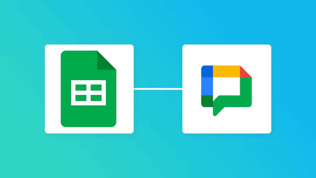 To add the content answered in the form to a Google Spreadsheet and then notify via Google Chat