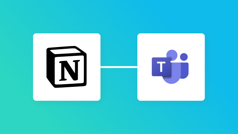 [No Code Required] How to Automatically Integrate Notion Data with Microsoft Teams