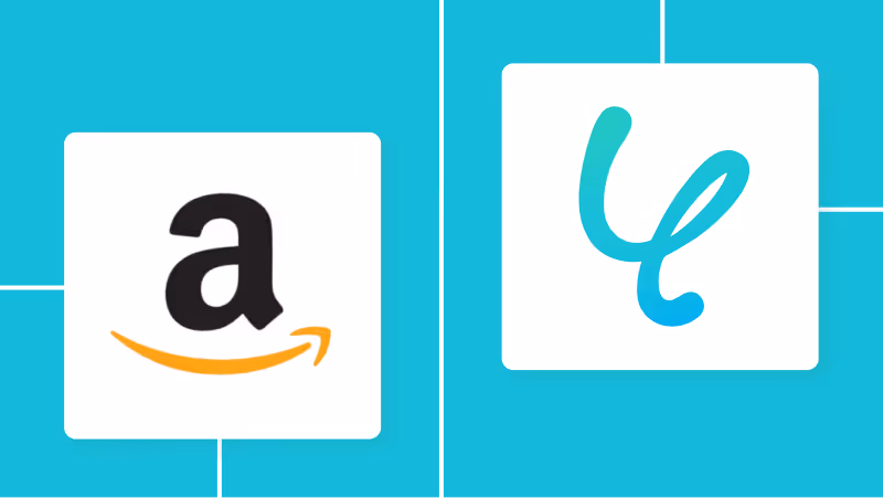 Amazon Seller CentralとYoomの連携イメージ