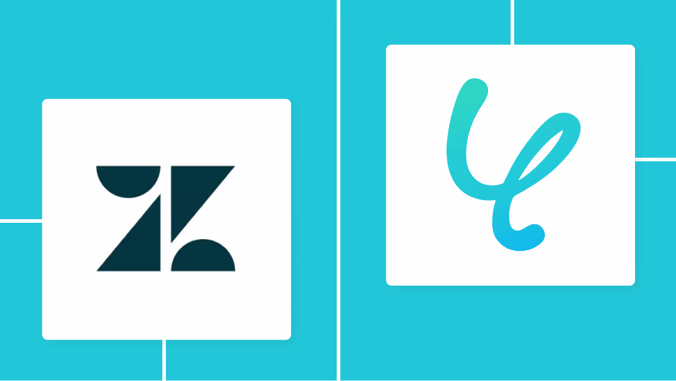 ZendeskとYoomの連携イメージ