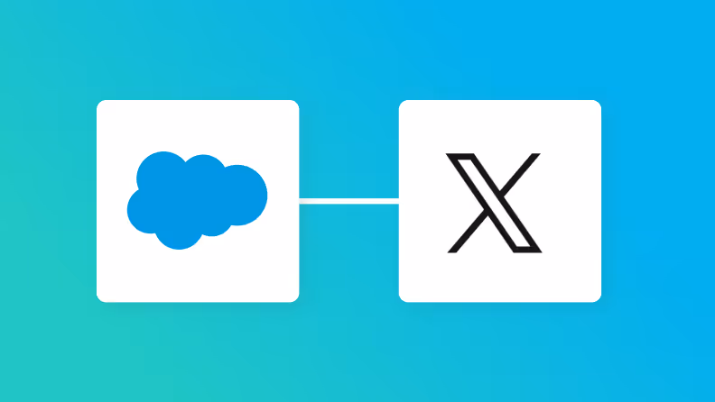 [No Code Required] How to Automatically Integrate Salesforce Data with X (Twitter)