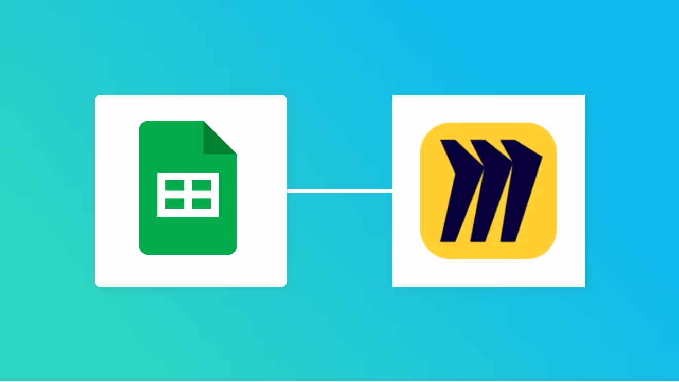 Google スプレッドシートとMiroの連携イメージ