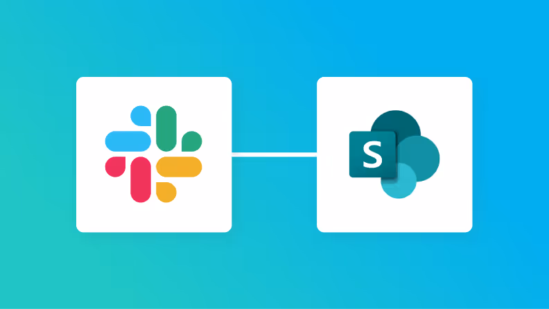 [Easy Setup] How to Automatically Integrate Slack Data into Microsoft SharePoint