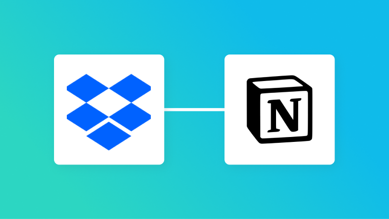[No Code Required] How to Automatically Integrate Dropbox Data into Notion