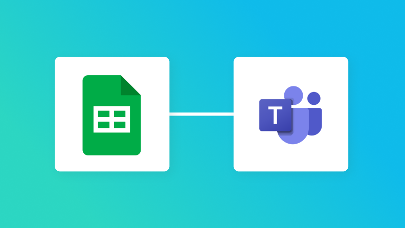 [No Code Solution] How to Automatically Integrate Google Sheets Data with Microsoft Teams