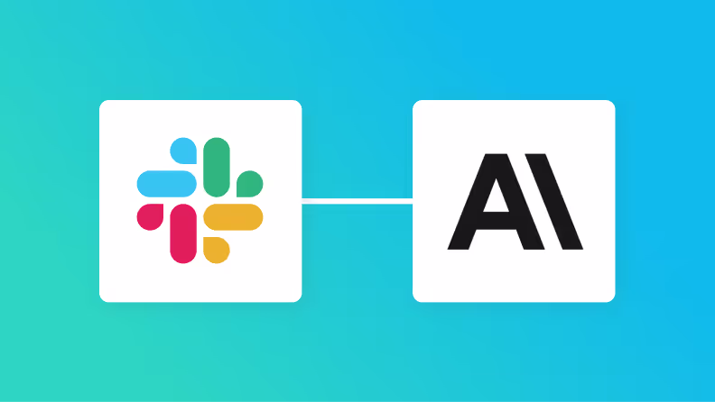 Slackとclaudeの連携イメージ