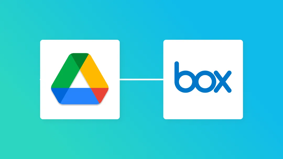 Once I integrated Box with Google Drive, file exchanges became automated!