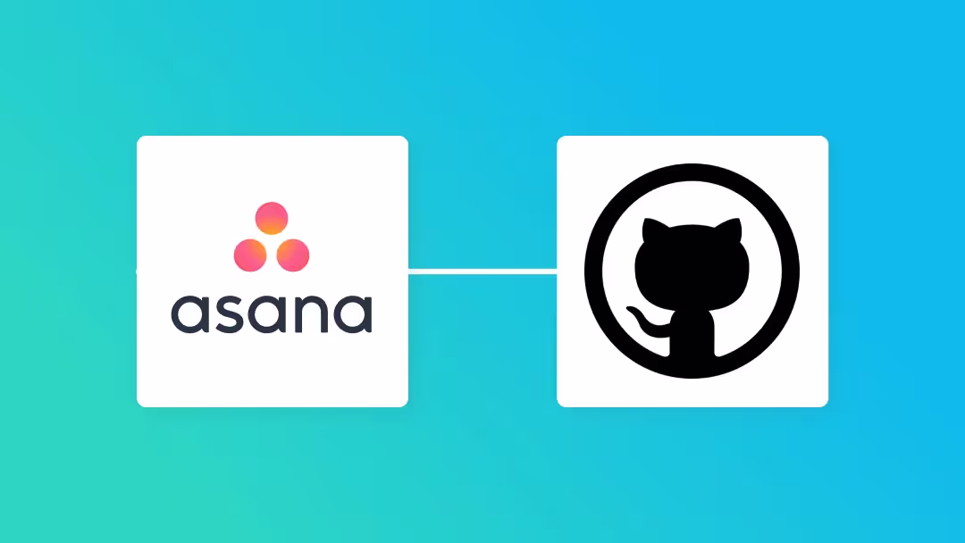 AsanaとGitHubの連携イメージ