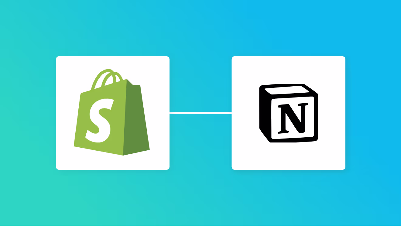 How to Add an Order to Notion When It Occurs on Shopify