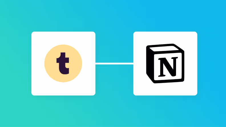 TogglとNotionの連携イメージ