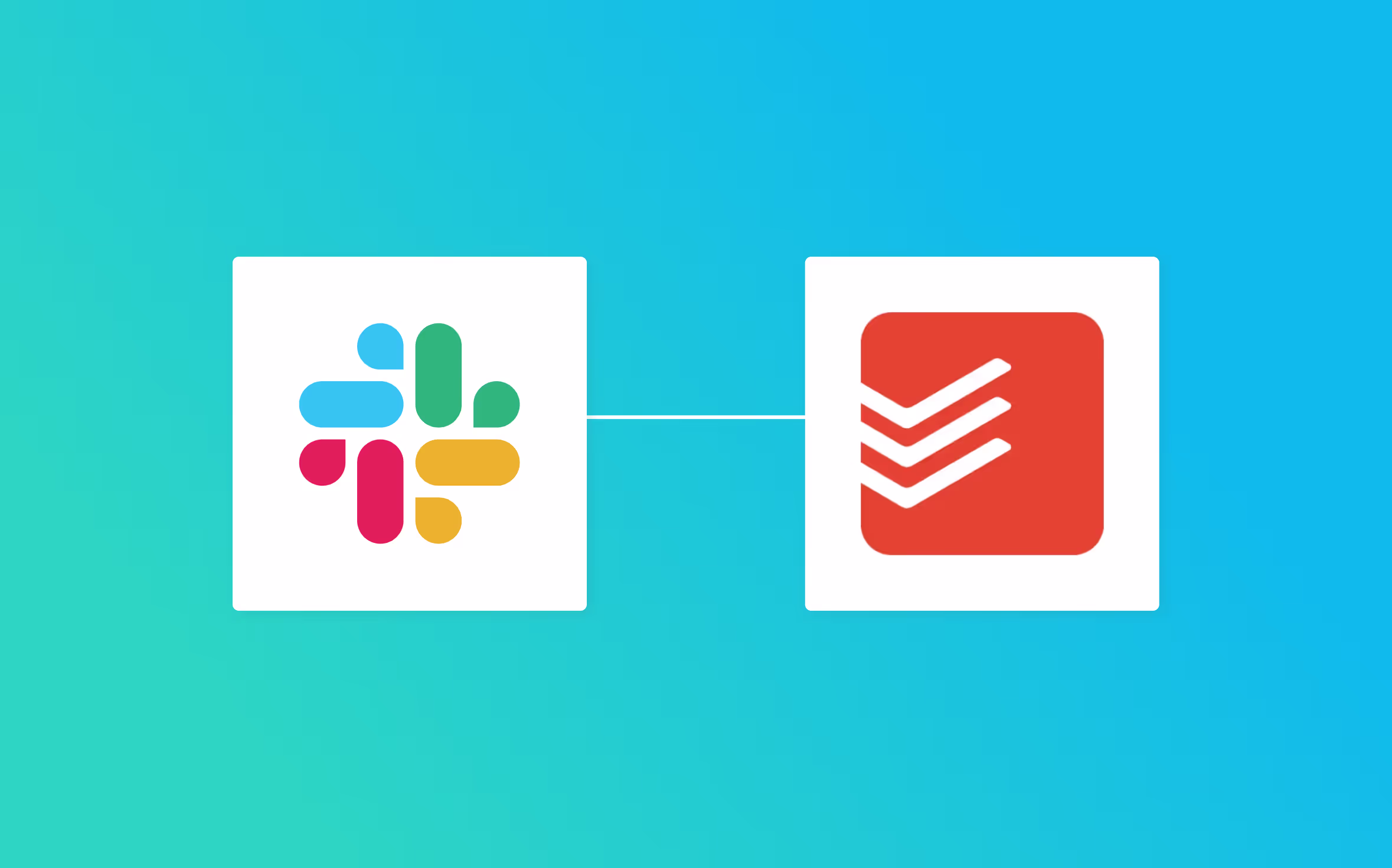 SlackとTodoistの連携イメージ