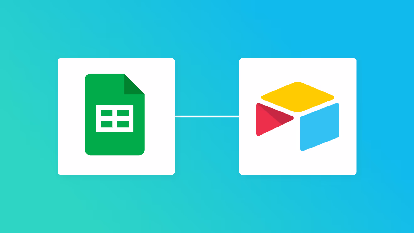 Google スプレッドシートとAirtableの連携イメージ
