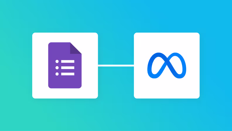 GoogleフォームとMetaコンバージョンAPIの連携イメージ