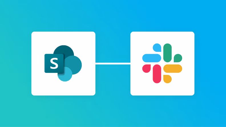 [No Programming Required] How to Automatically Integrate Microsoft SharePoint Data into Slack