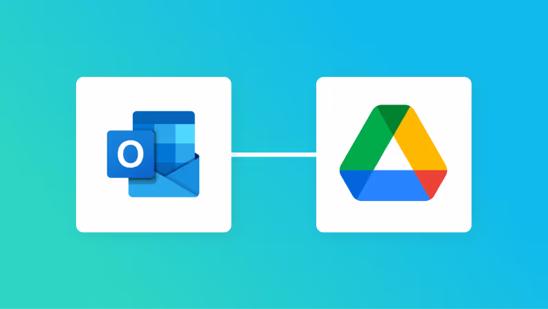 How to Upload Attachments Received in Outlook to Google Drive