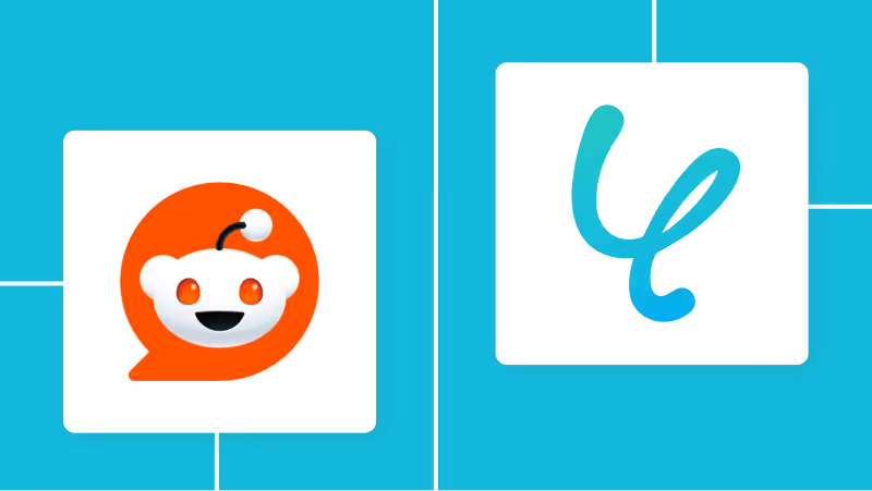 YoomとRedditの連携イメージ