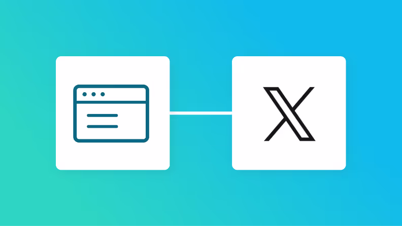 RPAとX（Twitter）の連携イメージ